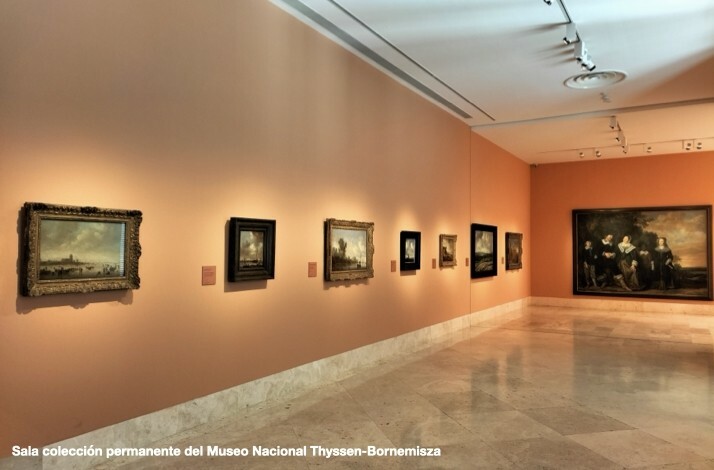 Permanent collection room of the Thyssen-Bornemisza National Museum.